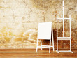 Two retro nice easels
