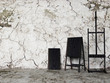 Three retro nice easels