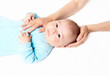 Portrait of an infant baby boy