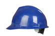 Blue helmet isolated