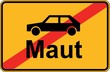 Vector: Gegen die PKW-Maut Gegen die PKW-Maut