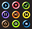 Illuminated control buttons Illuminated control buttons