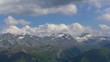 Video: Ziehende Wolken über Bergen im Tal Engadin (Schweiz), Zeitraffer Ziehende Wolken über Bergen im Tal Engadin (Schweiz), Zeitraffer