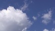Ziehende Wolken im Engadin (Schweiz) in Zeitraffer