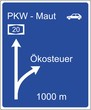 Vector: PKW-Maut statt Ökosteuer PKW-Maut statt Ökosteuer