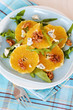 Fresh salad with oranges Fresh salad with oranges