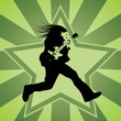 guitarist jumps