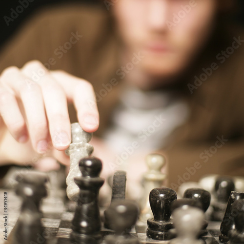 Photo: Schachspieler Schachspieler