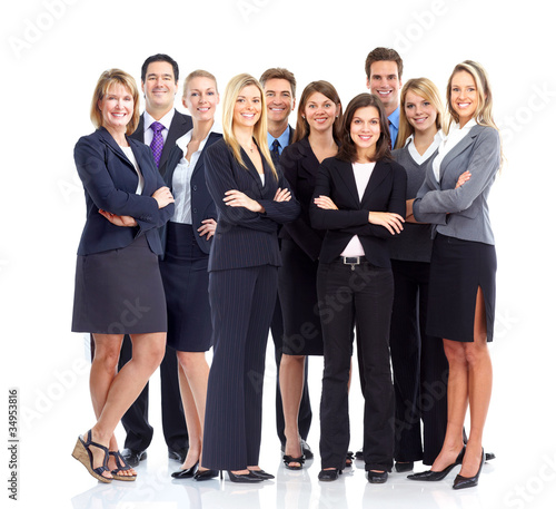 Photo: Business people team. Business people team.