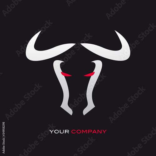 Vector: logo entreprise, logo taureau logo entreprise, logo taureau