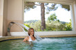 Interno Spa con finestra luminosa