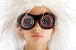 Crazy Glasses on a weird looking kid