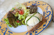 Salade fromage de chèvre chaud