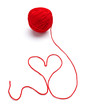 wool knitting heart shape love wool knitting heart shape love