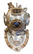 Diving helmet, isolated