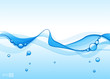 Blue water