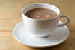 Tea Cup and Saucer on Table