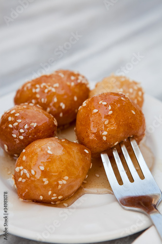 Foto: Loukoumades, a greek dessert Loukoumades, a greek dessert