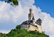 Die Marksburg Braubach im Rheintal