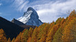 Zermatt (Switzerland) 31.10.2006 autumn on Matterhorn