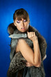 The girl with the hunting knife