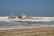 Schiffswrack an der Skelettküste, Namibia
