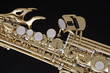 Saxophone Soprano Isolated on Black