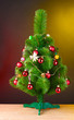 beautiful Christmas tree on wooden table beautiful Christmas tree on wooden table