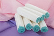 Foto: Tampons und Damenbinden Tampons und Damenbinden