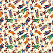 seamless pirate pattern. seamless pirate pattern.