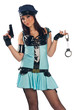 sexy girl in police costume