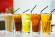 drink in a glass