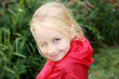 Photo: Portrait of Little Girl in Autumn Park Portrait of Little Girl in Autumn Park