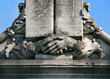 Foto: Gefaltete Hände, Detail Grabmal Gefaltete Hände, Detail Grabmal