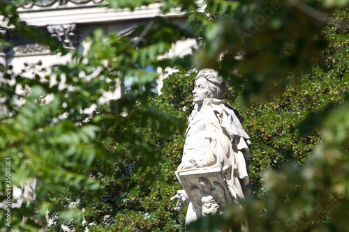 Photo: Statue of Mozart ,wien Statue of Mozart ,wien