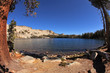 Dark blue picturesque May lake Dark blue picturesque May lake