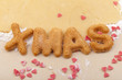 Foto: christmas cookies with letter biscuits christmas cookies with letter biscuits
