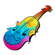 Vector Violin Design