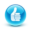 icône pouce haut ok / thumb up icon