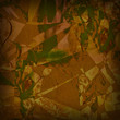 Photo: Abstract geometric background in autumn colores Abstract geometric background in autumn colores