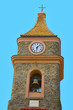 italie; sardaigne; ogliastra;gennargentu : église, clocher