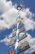Maibaum auf dem Viktualienmarkt in München