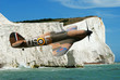 Spitfire over the white cliffs of Dover Spitfire over the white cliffs of Dover