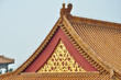 colorful chinese roofs in beijing