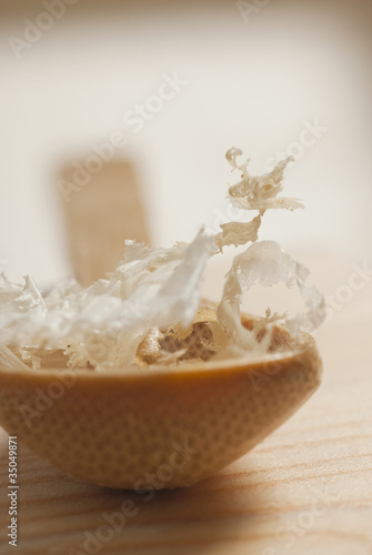 Photo: Close up of wooden spoon Close up of wooden spoon