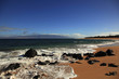 Beach and ocean at Polihua Beach