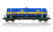 Gasoline tanker railroad car Gasoline tanker railroad car