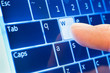typing www on touchscreen