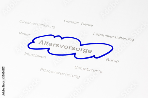 Foto: Altersvorsorge Altersvorsorge