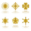 Vector: Medals, icon set Medals, icon set
